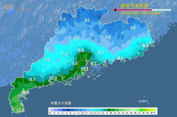 新一股冷空气即将南下！广东有降温、回南天，还可能飘雨｜温度记