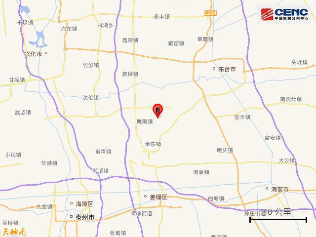 宁夏银川与江苏泰州相继发生地震，震感明显